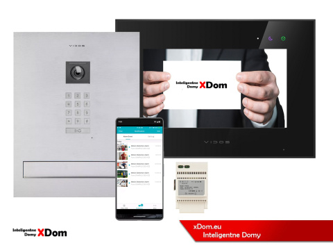 Zestaw wideodomofonu Wi-Fi Vidos skrzynka na listy S14D-SKM monitor M10B-X Zestaw wideodomofonu Wi-Fi Vidos skrzynka na listy S14D-SKM monitor M10B-X