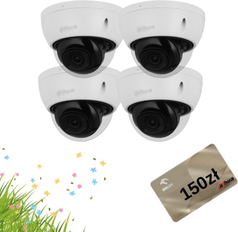 KAMERA IP DAHUA IPC-HDBW2541E-S-0280B-S2 Opakowanie zbiorcze 4szt KAMERA IP DAHUA IPC-HDBW2541E-S-0280B-S2 Opakowanie zbiorcze 4szt