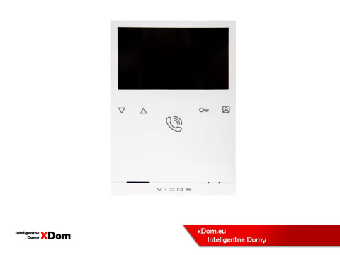 Zestaw wideodomofon z szyfratorem Vidos S100 monitor M101