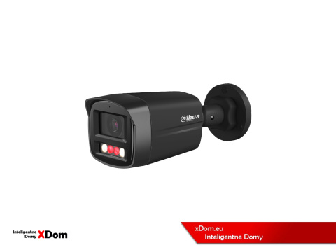Zestaw monitoringu 2 kamery 4MPx Dahua IPC-HFW1439TL1-A-IL-BLACK + Rejestrator + Dysk + Switch PoE Zestaw monitoringu 2 kamery 4MPx Dahua IPC-HFW1439TL1-A-IL-BLACK + Rejestrator + Dysk + Switch PoE
