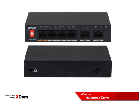 Zestaw monitoringu 4 kamery 8MPx Dahua IPC-HFW1839TC-A-IL Zestaw monitoringu 4 kamery 8MPx Dahua IPC-HFW1839TC-A-IL