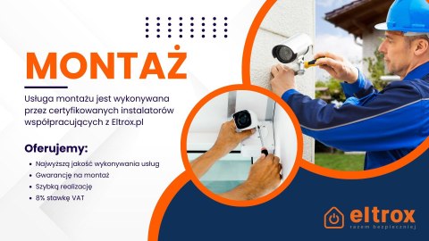Zestaw monitoringu IP EZ-IP by Dahua 2 kamer tubowych 2K EZI-B140-F2 Zestaw monitoringu IP EZ-IP by Dahua 2 kamer tubowych 2K EZI-B140-F2
