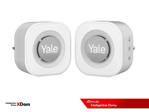 Dzwonek do drzwi do wideodomofonu Yale SV-VDBCH-1A-W Dzwonek do drzwi do wideodomofonu Yale SV-VDBCH-1A-W