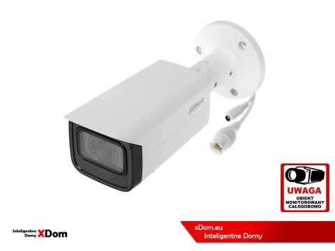 Monitoring przed domem 4 kamery IP 4MPx ZOOM AutoFocus Dahua IPC-HFW1431T-ZS-2812-S4 Monitoring przed domem 4 kamery IP 4MPx ZOOM AutoFocus Dahua IPC-HFW1431T-ZS-2812-S4