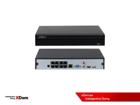 Monitoring przed domem 4 kamery IP 4MPx ZOOM AutoFocus Dahua IPC-HFW1431T-ZS-2812-S4 Monitoring przed domem 4 kamery IP 4MPx ZOOM AutoFocus Dahua IPC-HFW1431T-ZS-2812-S4