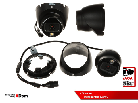 System monitoringu ogrodu 4x kamera IP Dahua IPC-HDW1839T-A-IL-0280B-S6 BLACK 8Mpx System monitoringu ogrodu 4x kamera IP Dahua IPC-HDW1839T-A-IL-0280B-S6 BLACK 8Mpx