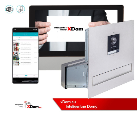 Wideodomofon Vidos ONE S2201-SKM Skrzynka na Listy Monitor M2020 Wideodomofon Vidos ONE S2201-SKM Skrzynka na Listy Monitor M2020
