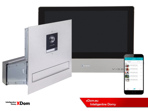 Wideodomofon Vidos ONE S2201-SKM Skrzynka na Listy Monitor M2020 Wideodomofon Vidos ONE S2201-SKM Skrzynka na Listy Monitor M2020
