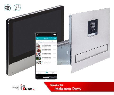 Wideodomofon Vidos ONE S2201-SKM Skrzynka na Listy Monitor M2020 Wideodomofon Vidos ONE S2201-SKM Skrzynka na Listy Monitor M2020