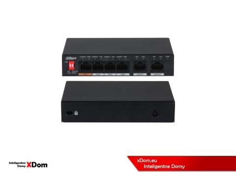 Zestaw monitoringu IP 4x kamera 8MPx Dahua IPC-HDW1839T-A-IL-0280B-S6 Smart Dual Light