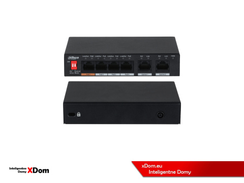 Zestaw monitoringu na 4 kamery IP 6MPx Dahua IPC-HFW1639TC-A-IL-0280B-S6 Zestaw monitoringu na 4 kamery IP 6MPx Dahua IPC-HFW1639TC-A-IL-0280B-S6