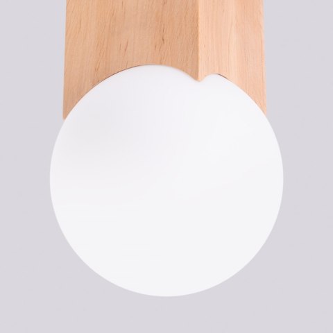 Plafon SOLIS naturalne drewno