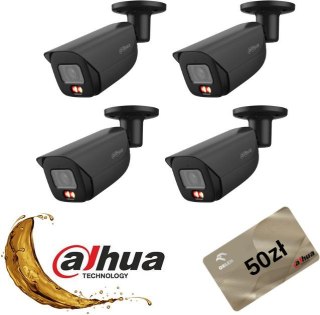 KAMERA IP DAHUA IPC-HFW3849E-AS-IL-0280B-Black Opakowanie zbiorcze 4szt.