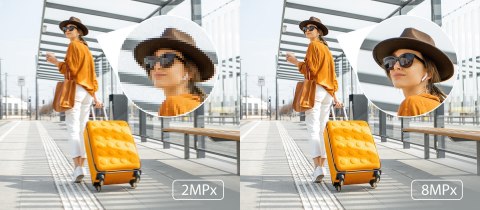 Zestaw monitoringu Hilook 4 kamery IP IPCAM-B8-30DL z dyskiem 1TB