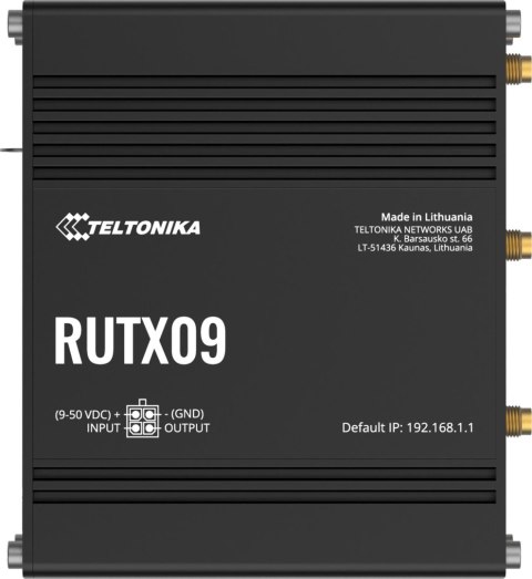 Teltonika RUTX09 router przemysłowy 4G / LTE (RUTX09000000)