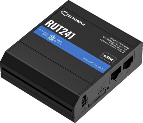 Teltonika RUT241 router przemysłowy 4G / LTE (RUT241010000)