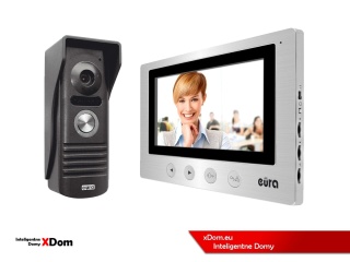 WIDEODOMOFON ZESTAW VDA-10A3 EURA CONNECT MONITOR 7 CALI VDA-20A3