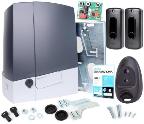 Zestaw CAME BXV 4 SAFE SPACE do 400kg bram przesuwnych