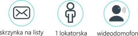 Zestaw jednorodzinny wideodomofonu. Skrzynka na listy z wideodomofonem. Monitor 7'' S551-SKP_M903SH Zestaw jednorodzinny wideodomofonu. Skrzynka na listy z wideodomofonem. Monitor 7'' S551-SKP_M903SH