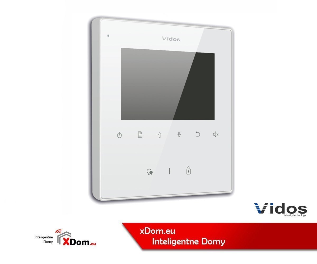 VIDOS Zestaw wideodomofonu skrzynka na listy monitor 3,5 S1201-SK+M1022W VIDOS Zestaw wideodomofonu skrzynka na listy monitor 3,5 S1201-SK+M1022W