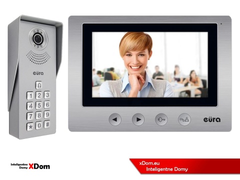 WIDEODOMOFON ''EURA'' CONNECT VDA-81A3_VDA-20A3 Z SZYFRATOREM