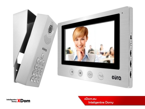 WIDEODOMOFON ''EURA'' CONNECT VDA-81A3_VDA-20A3 Z SZYFRATOREM