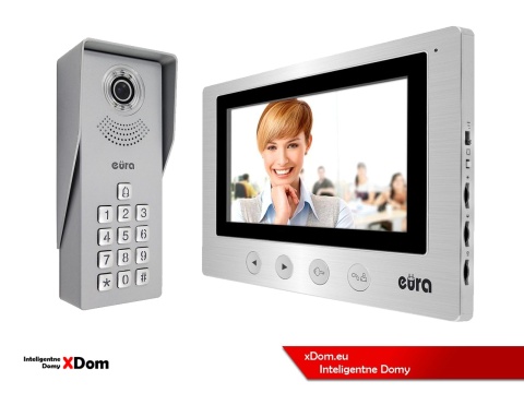 WIDEODOMOFON ''EURA'' CONNECT VDA-81A3_VDA-20A3 Z SZYFRATOREM