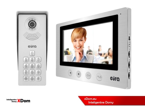 WIDEODOMOFON ''EURA'' CONNECT VDA-81A3_VDA-20A3 Z SZYFRATOREM