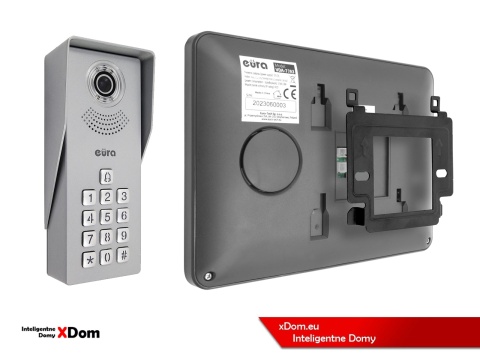 WIDEODOMOFON ''EURA'' CONNECT VDA-81A3_VDA-77A3 Z SZYFRATOREM