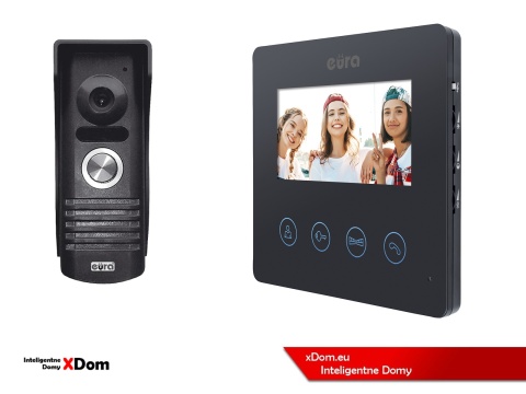 WIDEODOMOFON VDA-10A3 EURA CONNECT MONITOR VDA-52A3