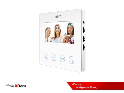 WIDEODOMOFON ZESTAW VDA-10A3 EURA CONNECT MONITOR 4,3 CALI VDA-52A3