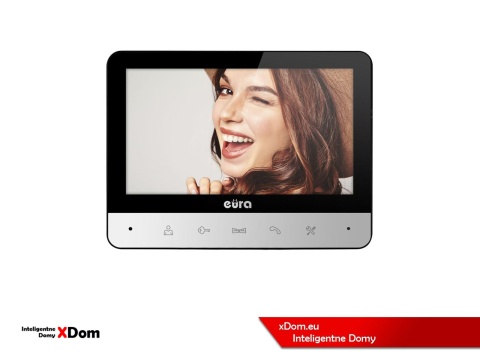 WIDEODOMOFON ZESTAW VDA-10A3 EURA CONNECT MONITOR 7'' CALI VDA-77A3