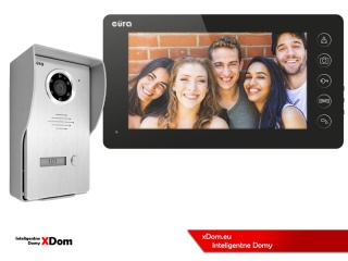 WIDEODOMOFON ZESTAW VDA-21A3 EURA CONNECT MONITOR 7 CALI VDA-05A3