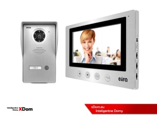 WIDEODOMOFON ZESTAW VDA-21A3 EURA CONNECT MONITOR 7 CALI VDA-20A3