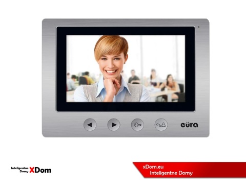 WIDEODOMOFON ZESTAW VDA-21A3 EURA CONNECT MONITOR 7 CALI VDA-20A3