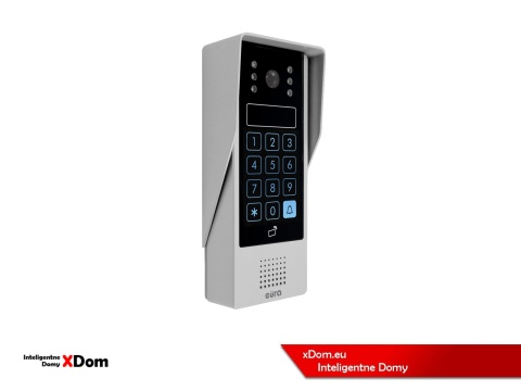 Zestaw Wideodomofonu Eura stacja bramowa z szyfratorem i czytnikiem RFID VDA-80A3 monitor 7'' VDA-45A3 BLACK
