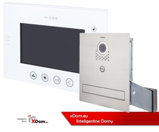 Zestaw wideodomofonu skrzynka na listy Vidos S551-SKM M670WS2