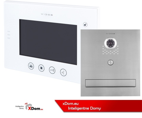 Zestaw wideodomofonu skrzynka na listy Vidos S551-SKM M670WS2