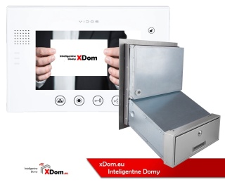 Zestaw wideodomofonu skrzynka na listy Vidos S551-SKM M670W