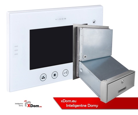 Zestaw wideodomofonu skrzynka na listy Vidos S551-SKM M670W