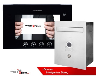 Zestaw wideodomofonu skrzynka na listy Vidos S551-SKP M670B