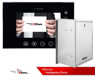 Zestaw wideodomofonu skrzynka na listy Vidos S551-SKP M670BS2