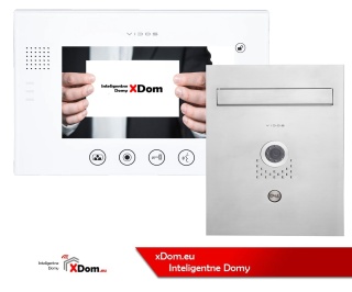 Zestaw wideodomofonu skrzynka na listy Vidos S551-SKP M670WS2