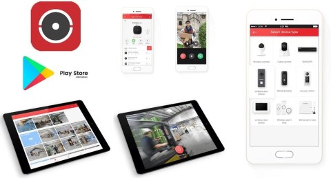 Zestaw monitoringu Hilook 2 kamery IP IPCAM-B8-30DL z dyskiem 1TB