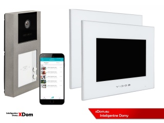 Zestaw wideodomofon dwurodzinny M10WX + S11-2 VIDOS