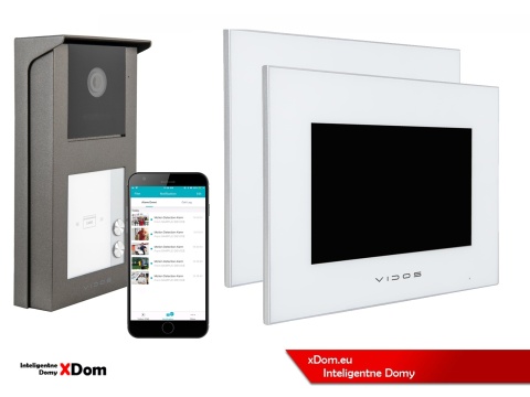 Zestaw wideodomofon dwurodzinny M10WX + S11-2 VIDOS