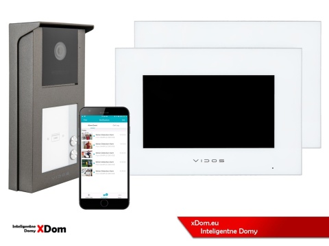 Zestaw wideodomofon dwurodzinny M10WX + S11-2 VIDOS