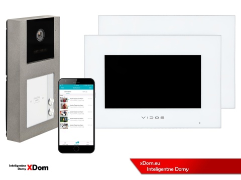 Zestaw wideodomofon dwurodzinny M10WX + S11-2 VIDOS