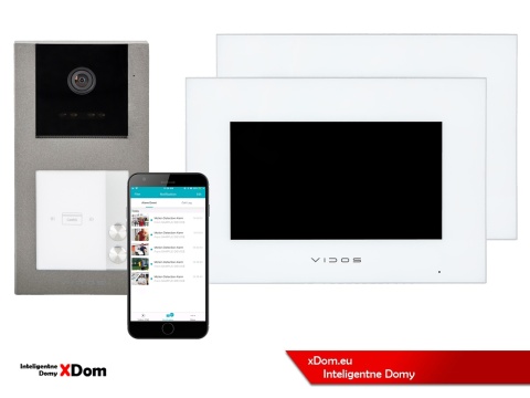 Zestaw wideodomofon dwurodzinny M10WX + S11-2 VIDOS