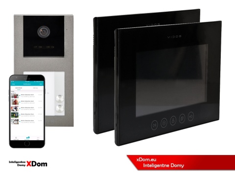 Zestaw wideodomofon dwurodzinny M11BX + S11-2 VIDOS